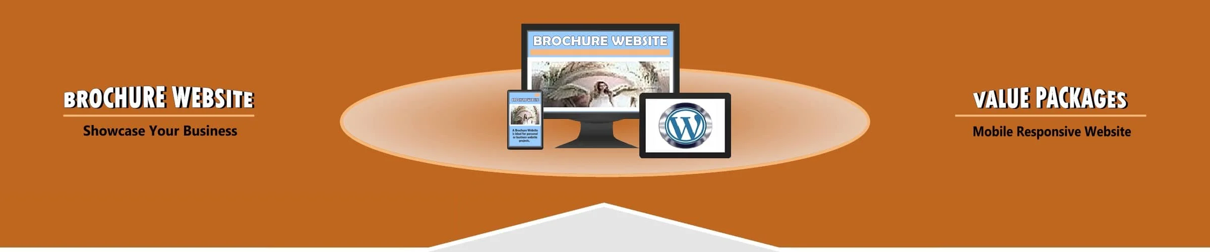 brochure website value packages